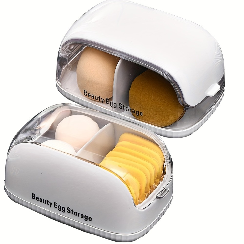 Dual Compartment Beauty Sponge - đánh giá và giá Beauty Makeup Organizer