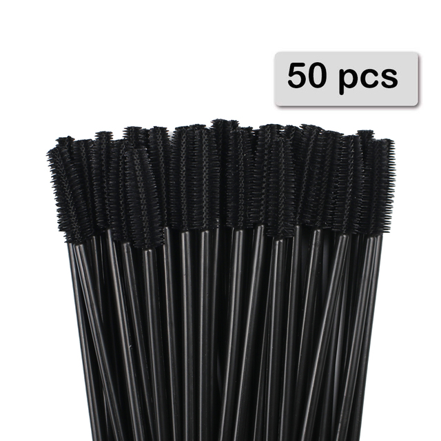 50pcs Silicone Mascara Wands A - đánh giá và giá Beauty Makeup Women