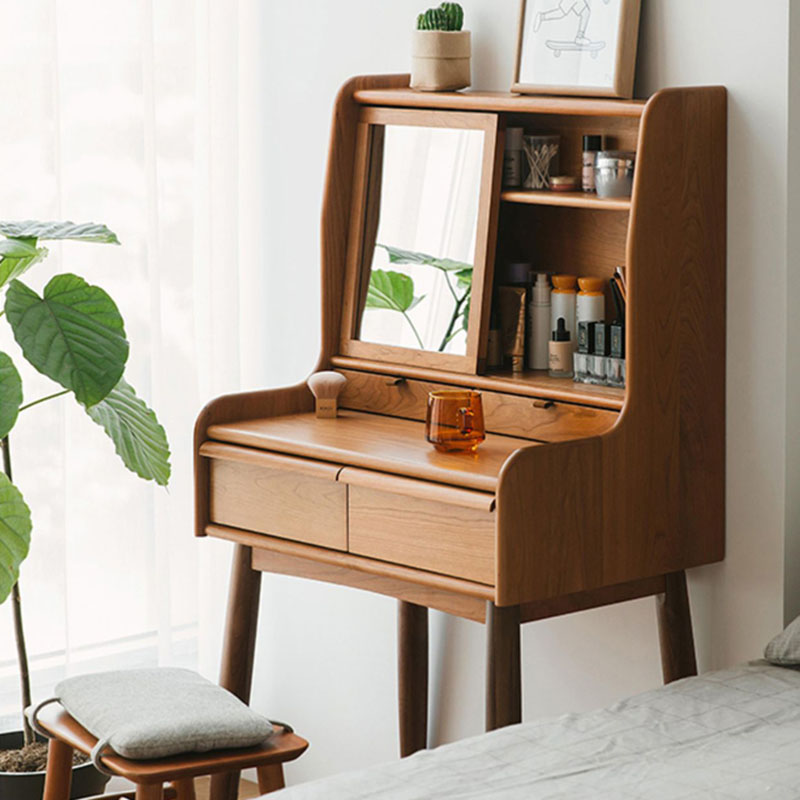 Mini Wood Drawers Dressing Tab - đánh giá và giá Beauty Makeup Table