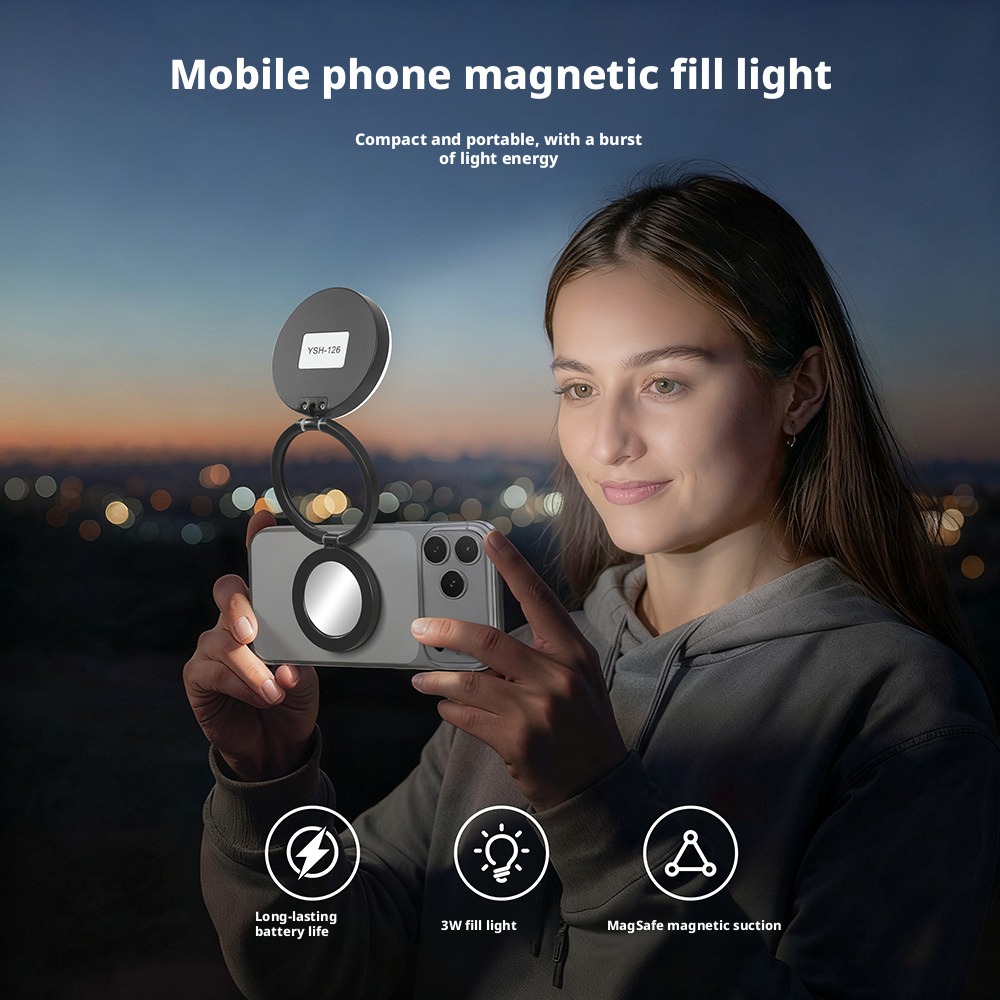 Magnetic Mobile Phone Fill Lig - đánh giá và giá Beauty Makeup Light